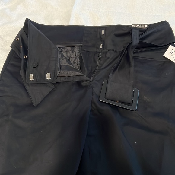 Suzy Shier Black pants (broken zipper) New with tags. Cotton - Picture 3 of 4